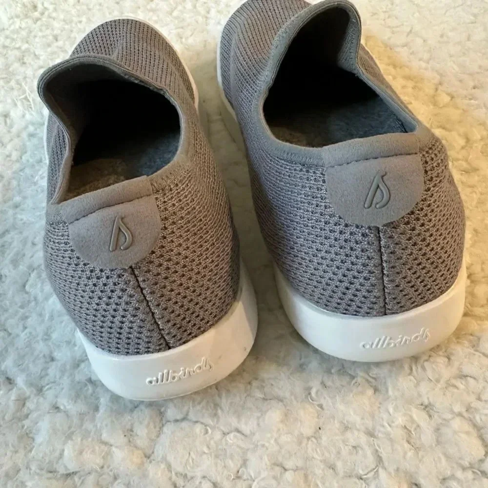 Allbirds Tree Loungers Mens 12 Charcoal Grey‎ Slip On Sneakers Shoes